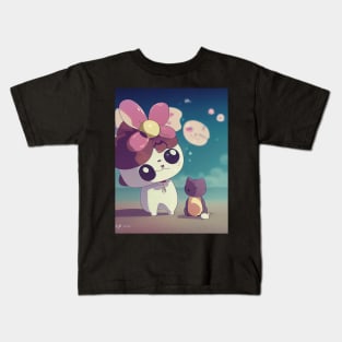 bee and puppycat Kids T-Shirt